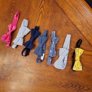 Assorted 7 pc bowtie set